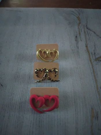 Lot boucles d'oreilles neuves
