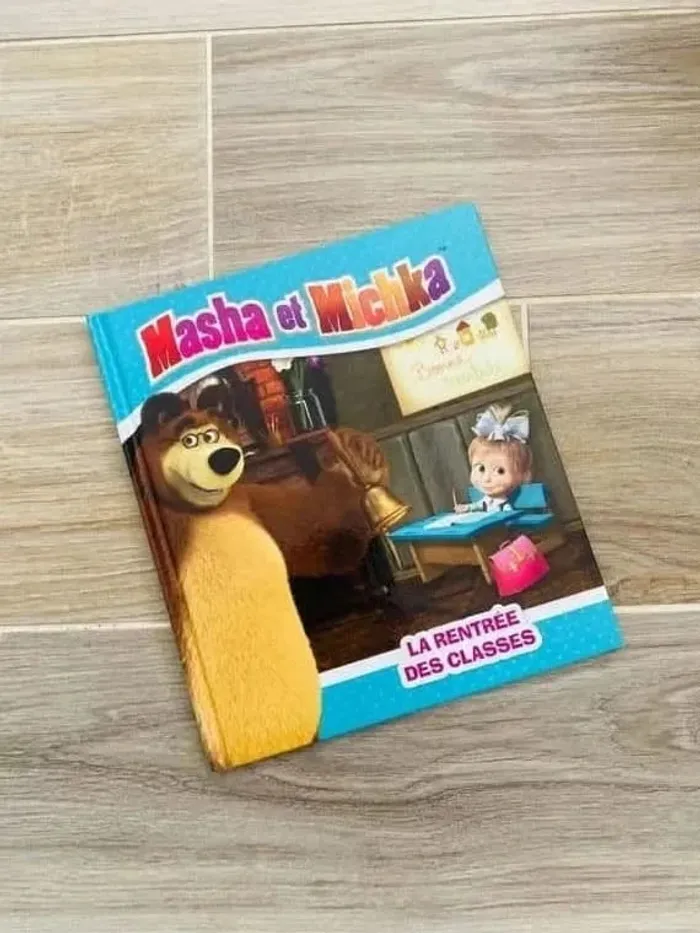Livre Masha et michka la rentrée des classes