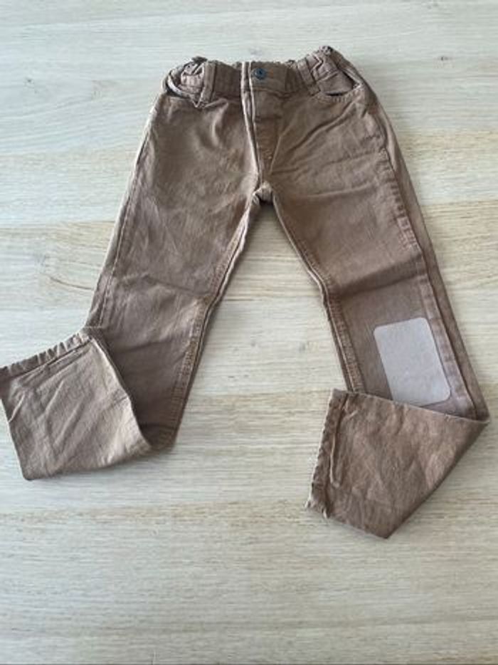 Pantalon camel slim taille 6 ans - photo numéro 3