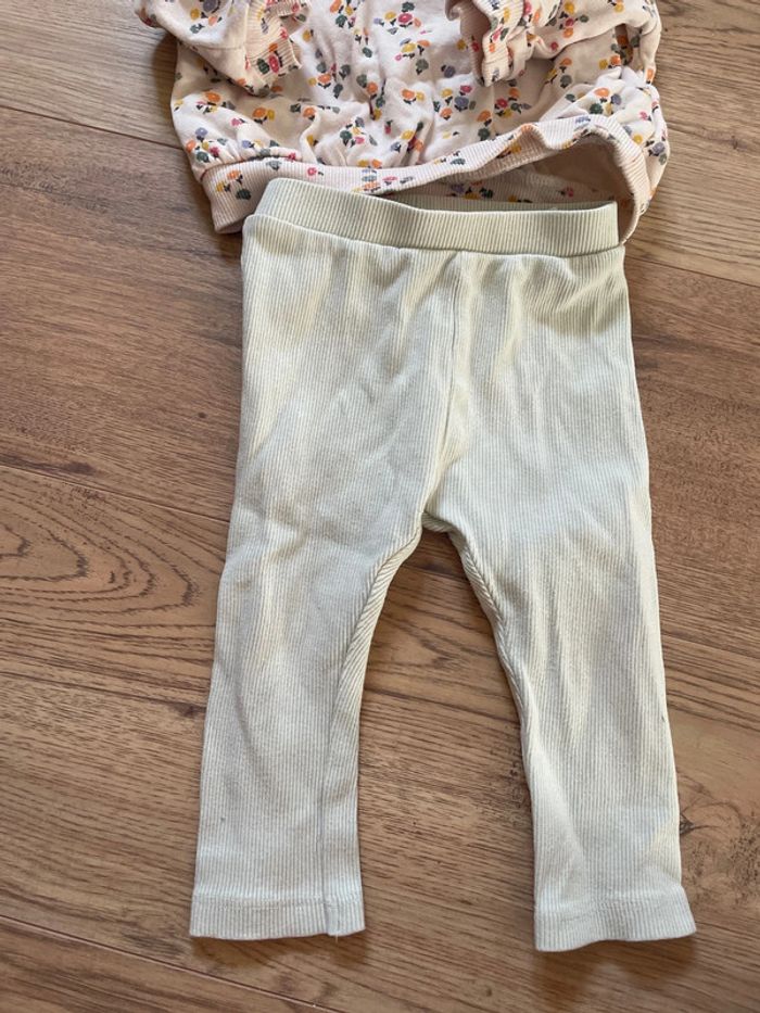 Ensemble sweat + legging kiabi 12 mois - photo numéro 3