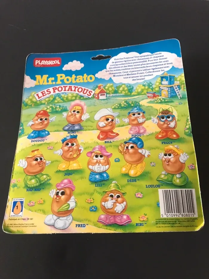 Figurine Mr potatos mimi la mignonne neuf scellé playskool - photo numéro 3