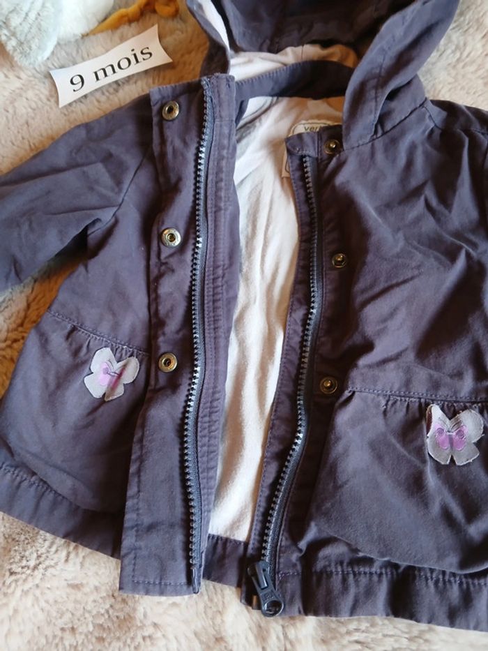Manteau léger Vertbaudet 9 mois - photo numéro 2