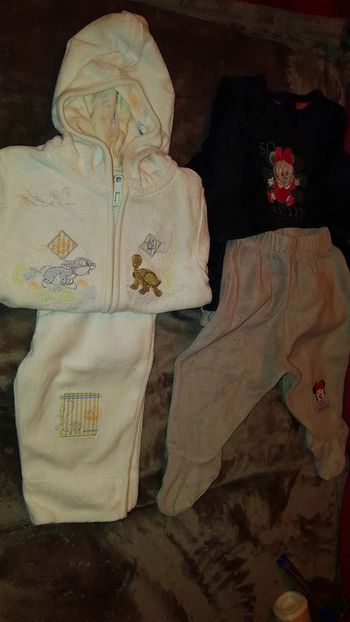 Lot de 2 ensembles - 2 conjuntos menina