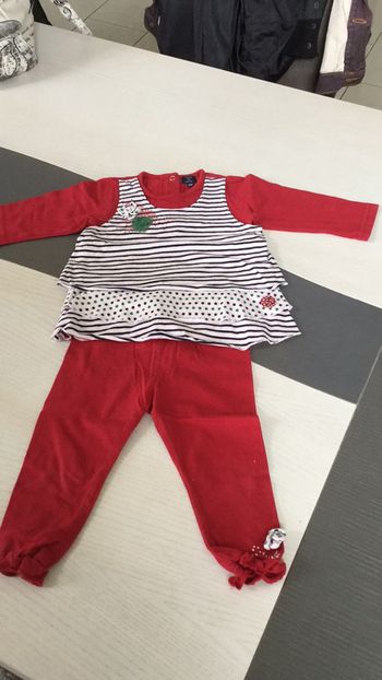 Ensemble Terre de marins rouge 12m