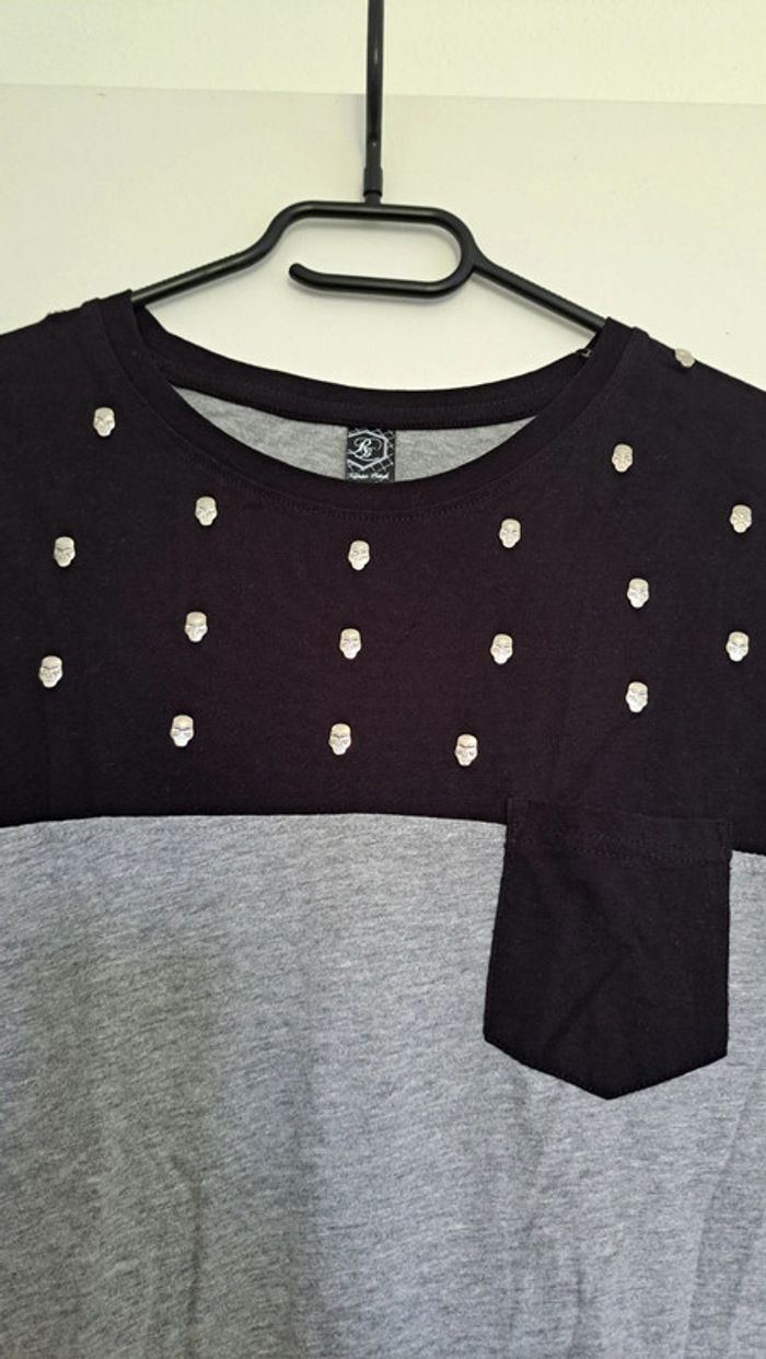 T-shirt tête de mort - photo numéro 2