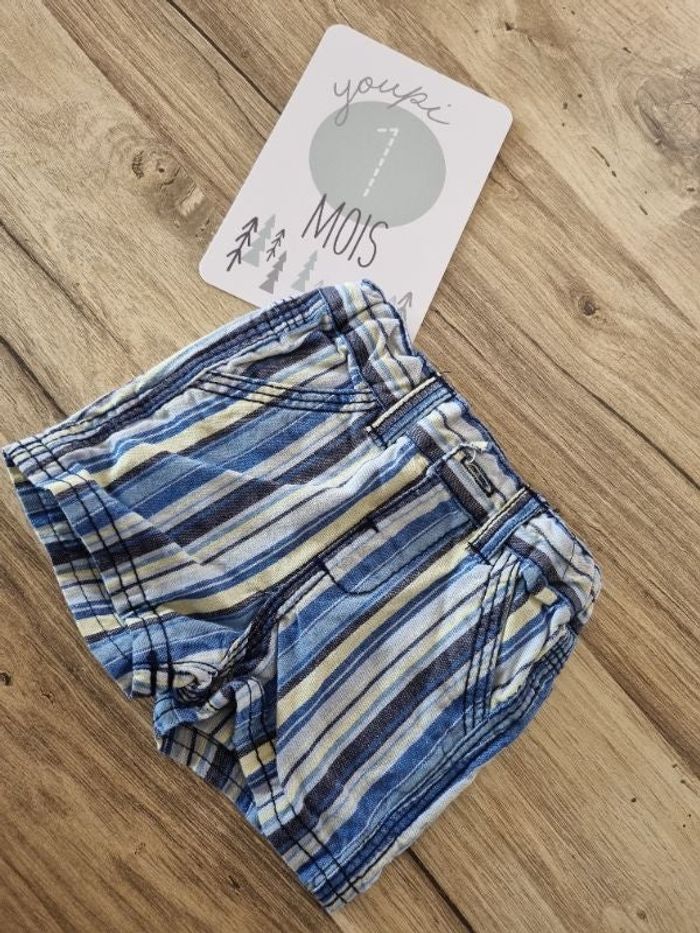 Short bébé garçon 1 mois