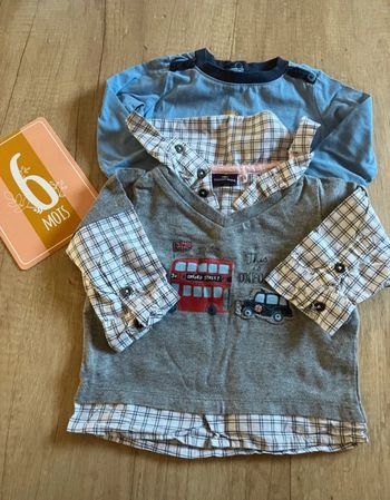 T-shirt garçon 6 mois sergent major