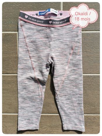 Legging Okaïdi, 18 mois