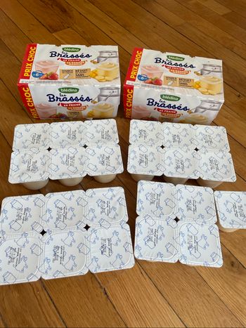 Lot de yaourts « les brassés » Bledina