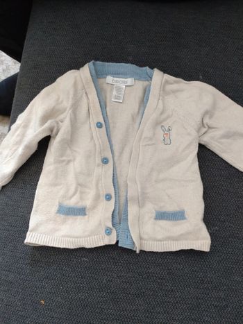 Gilet obaibi taille 3 mois