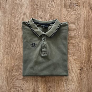 Polo/t.shirt kaki Umbro pour homme, taille L