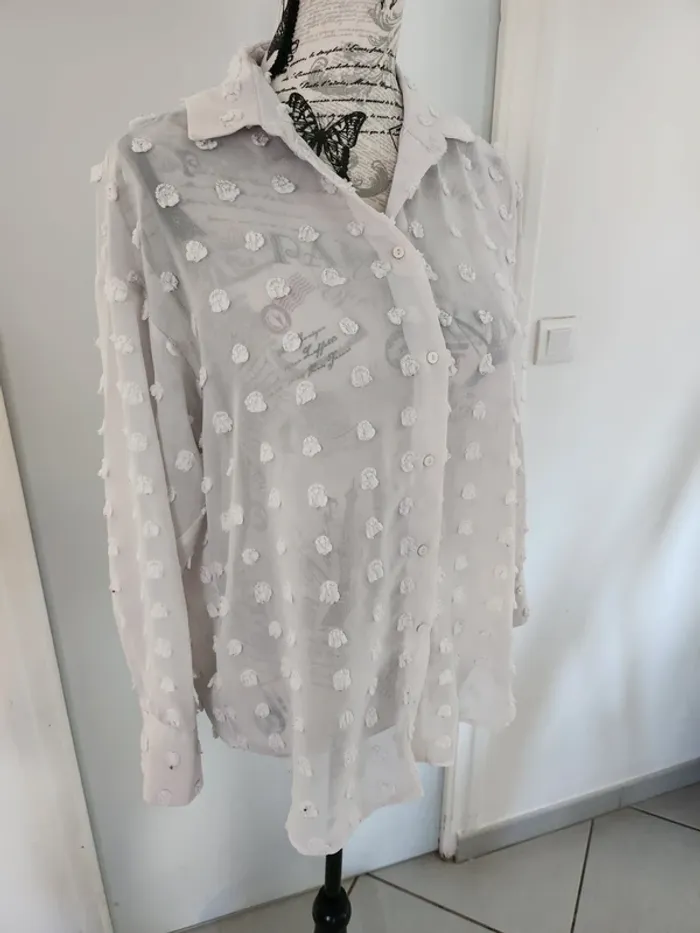 Superbe Chemise blanche habillée Zara de taille 36