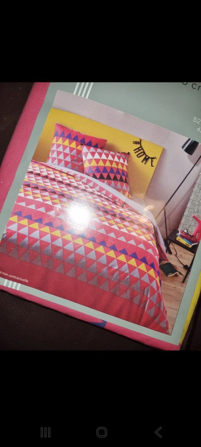 parure housse de couette 240 cm x 220 cm - neuf - photo numéro 6