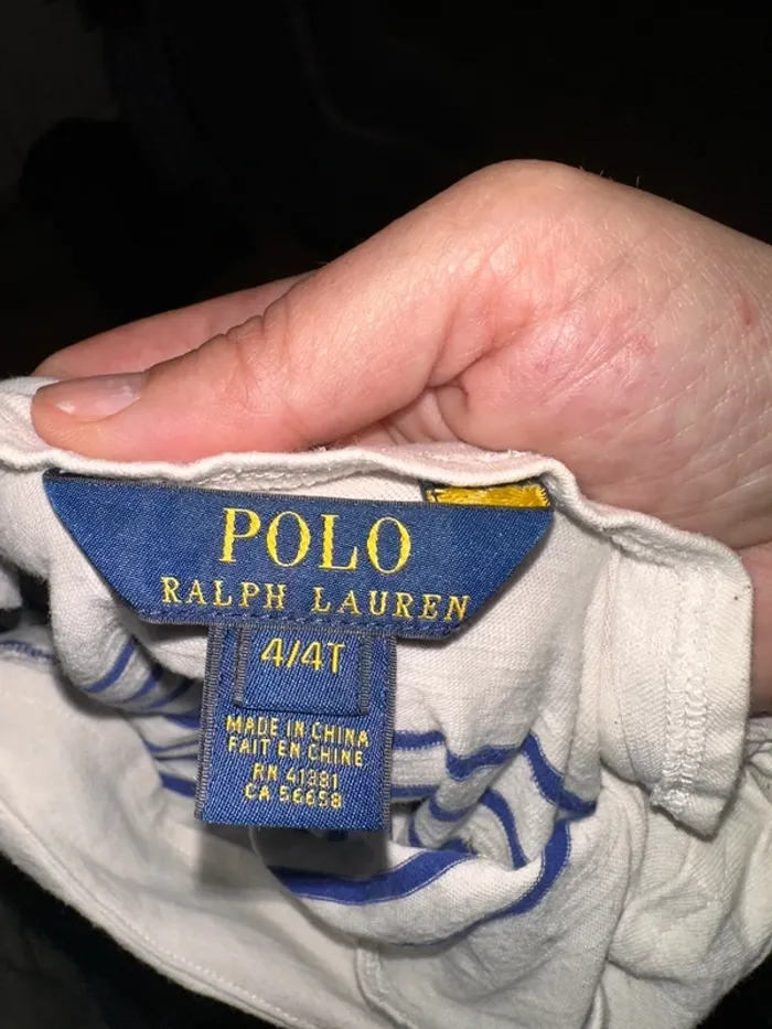 T-shirt Ralph Lauren 4 ans - photo numéro 2