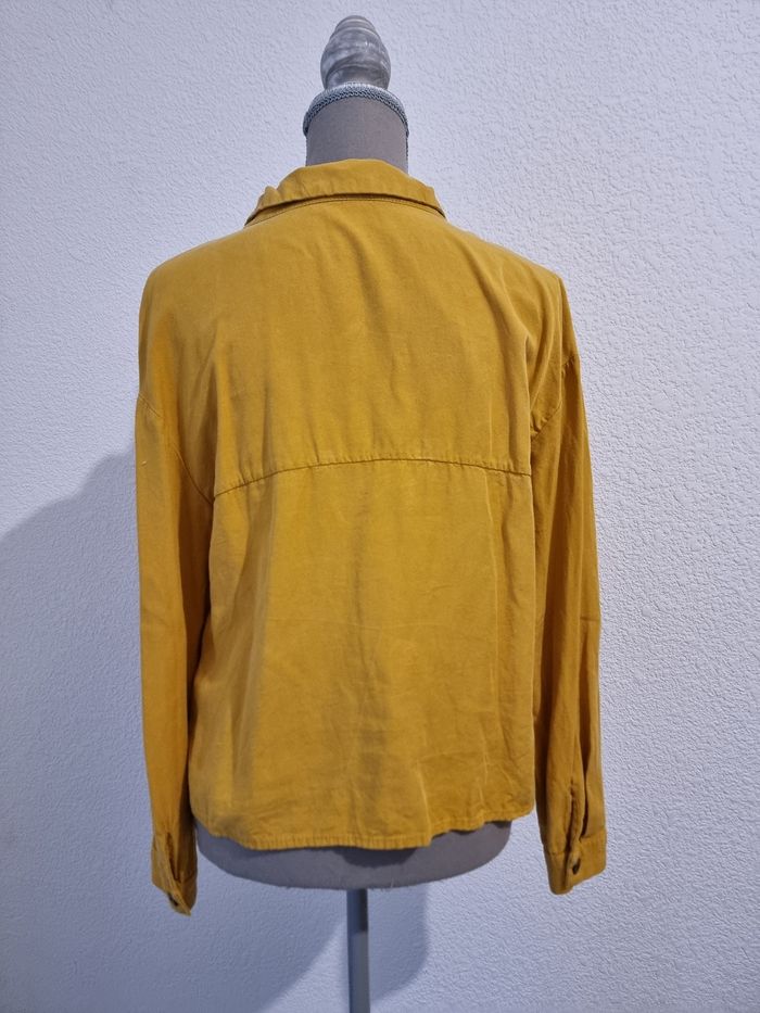 Chemise moutarde Zara - photo numéro 3