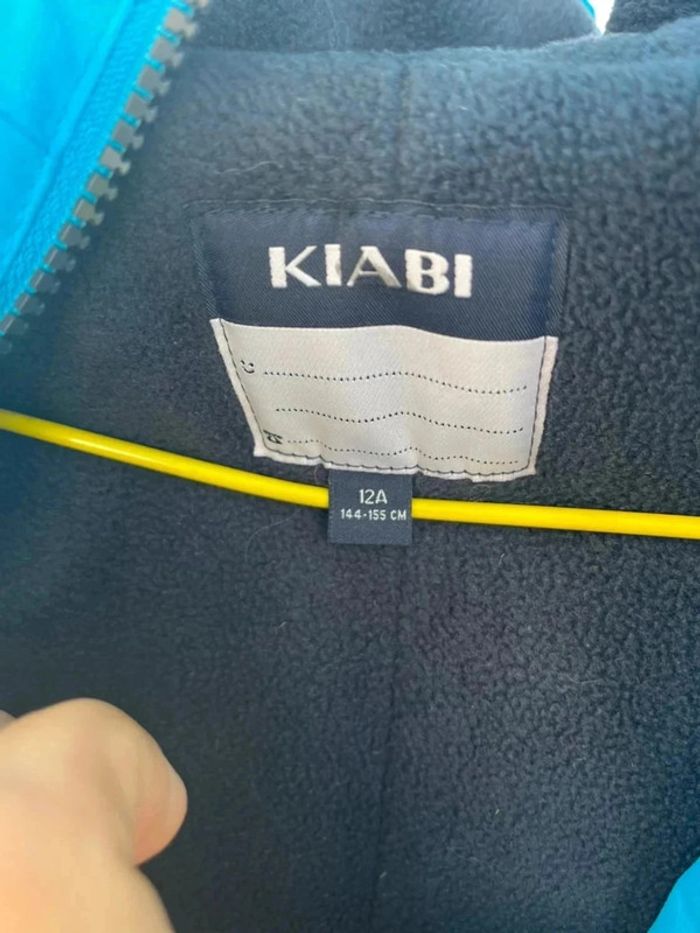 Parka hiver 12 ans bleu Kiabi - photo numéro 4