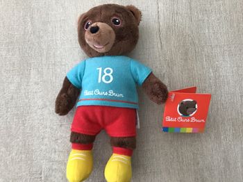 Peluche petit ours brun  neuf