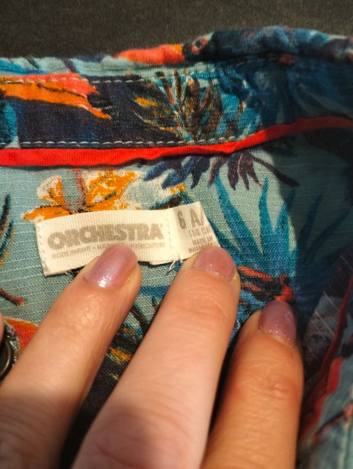 Chemise à motif