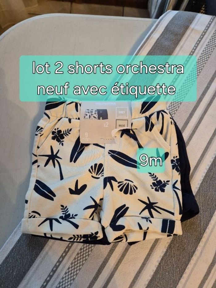 Lot 2 short neuf orchestra 9m