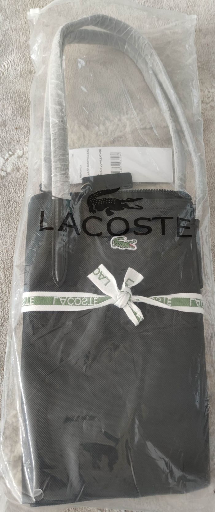 Sac à bandoulière Lacoste taille L noir - photo numéro 5