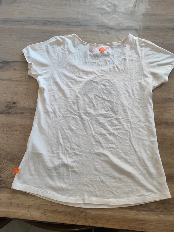 T-shirt Le Temps des Cerises rose taille L - Chic et décontracté - photo numéro 3