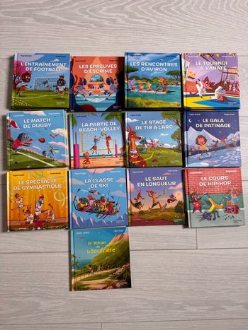 5€ le lots de 32 livres 