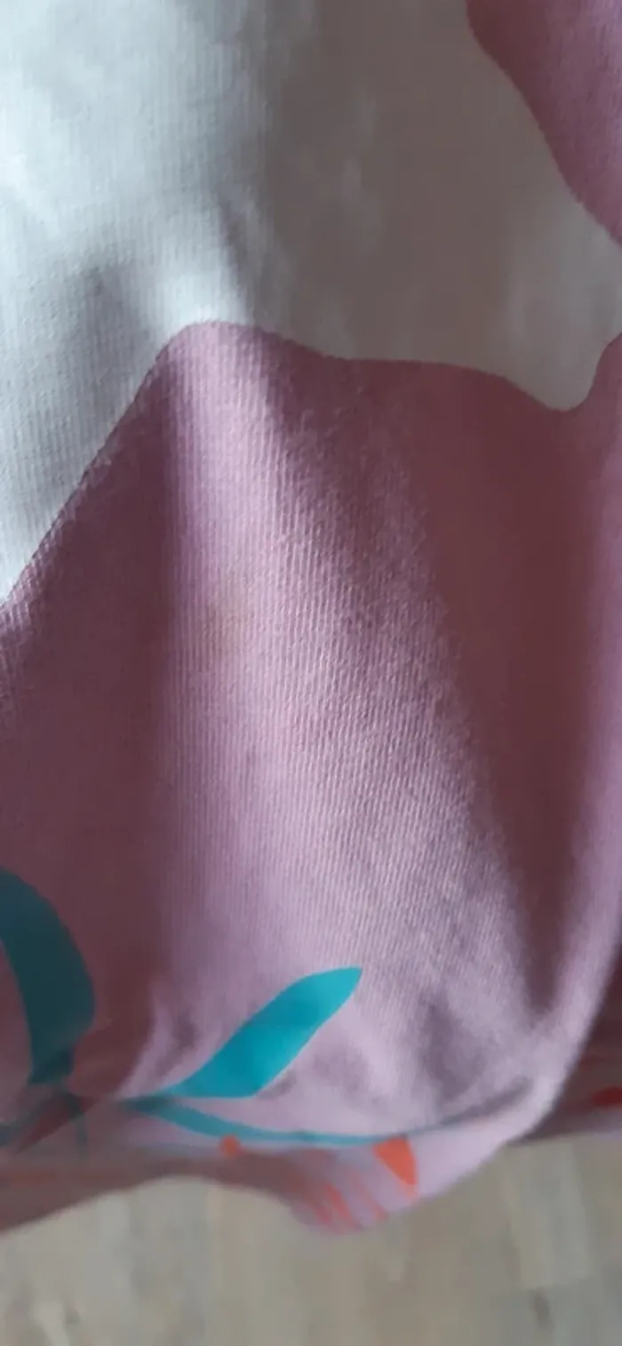 Chemise de nuit longue girafe rose 14 ans - photo numéro 3