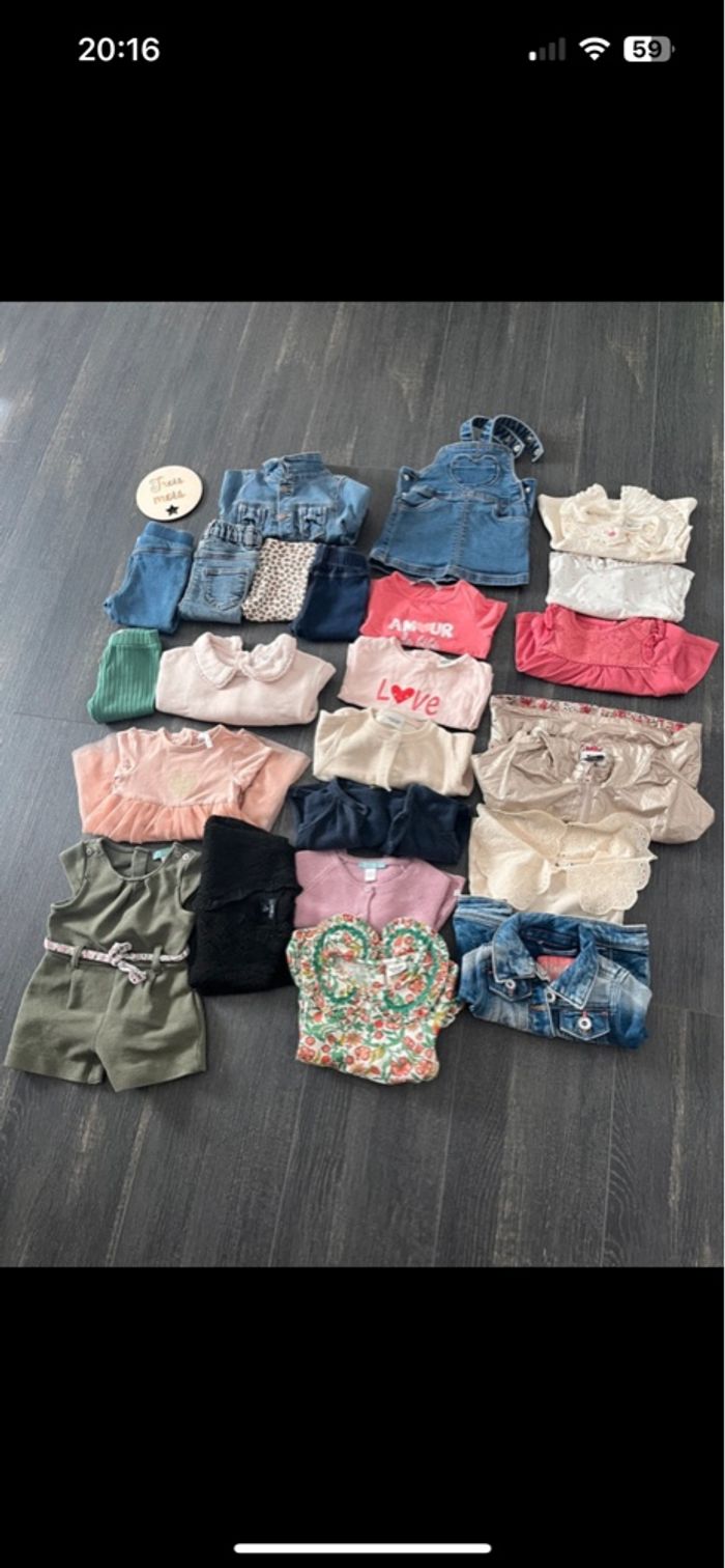 Lot vêtement bébé fille 3 mois - photo numéro 2