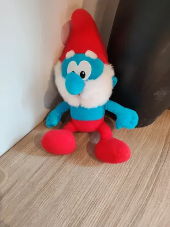 Peluche grand schtroumpf