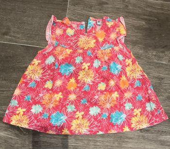 Jolie robe rouge 12 mois