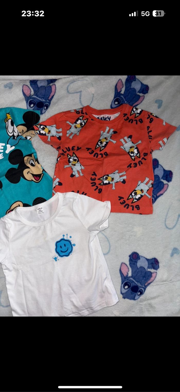 Lot teeshirt Disney - photo numéro 3