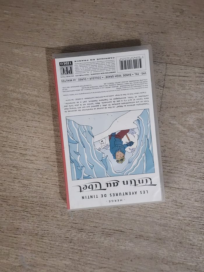 VHS Tintin au Tibet – Les Aventures de Tintin - photo numéro 2