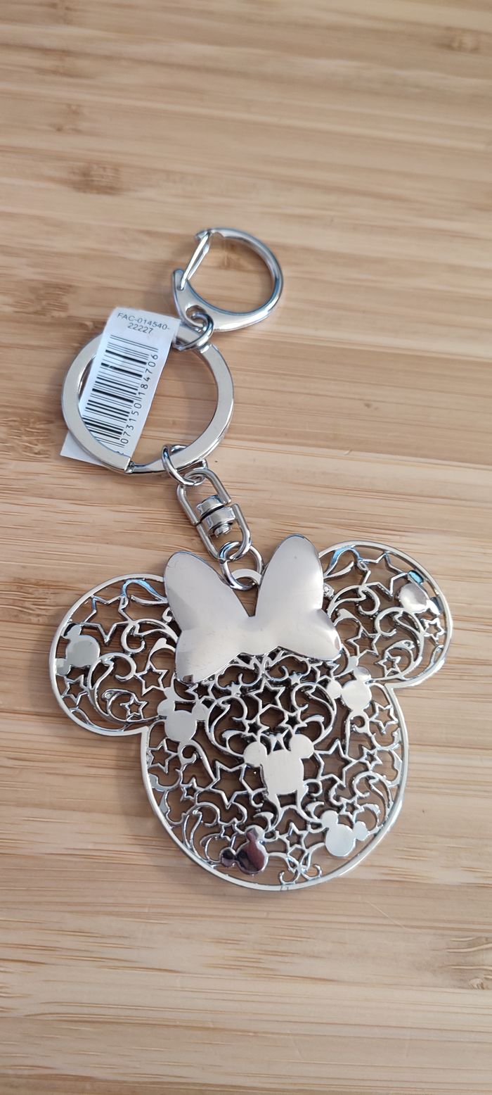 Porte clef tête de Minnie disney - photo numéro 2