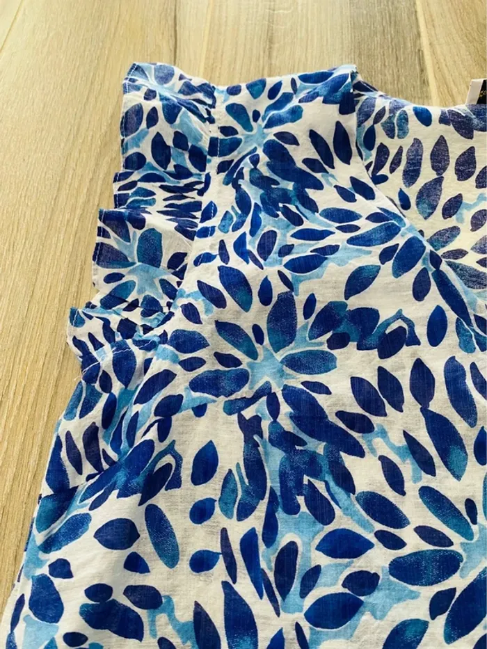 Blouse femme bleu T38/40 neuf - photo numéro 2