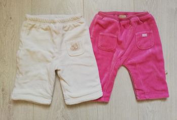 2 pantalons noukie's 3 mois