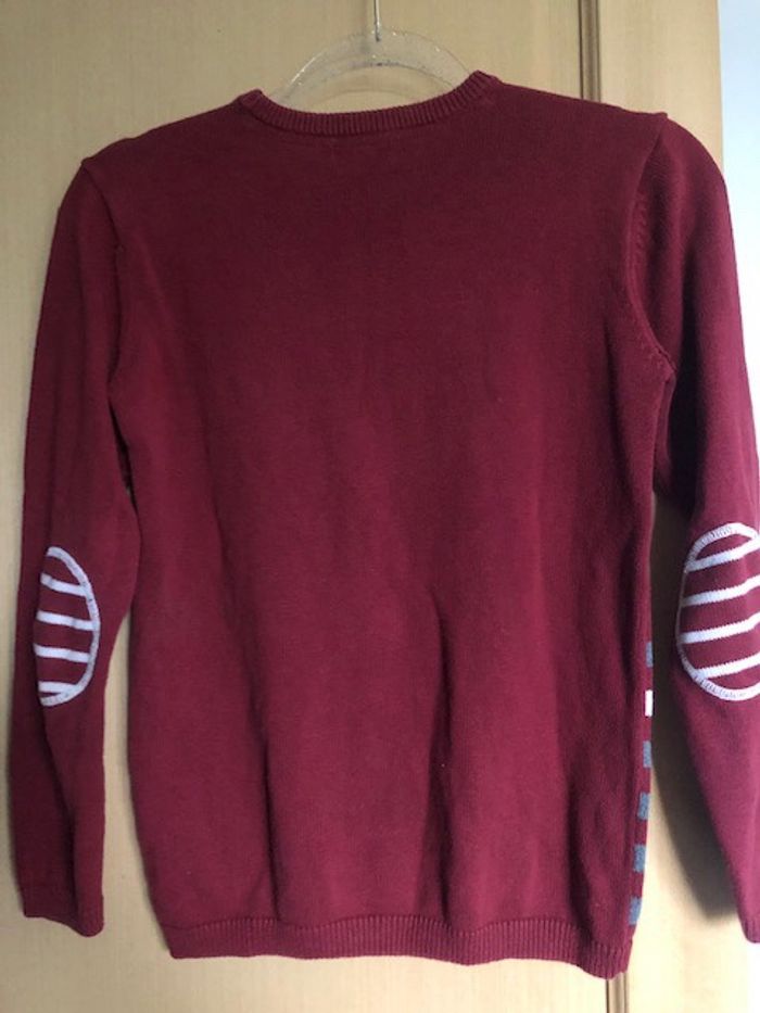 Pull bordeaux 12 ans - photo numéro 5