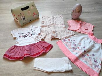 Lot de 3 robes été 6 mois