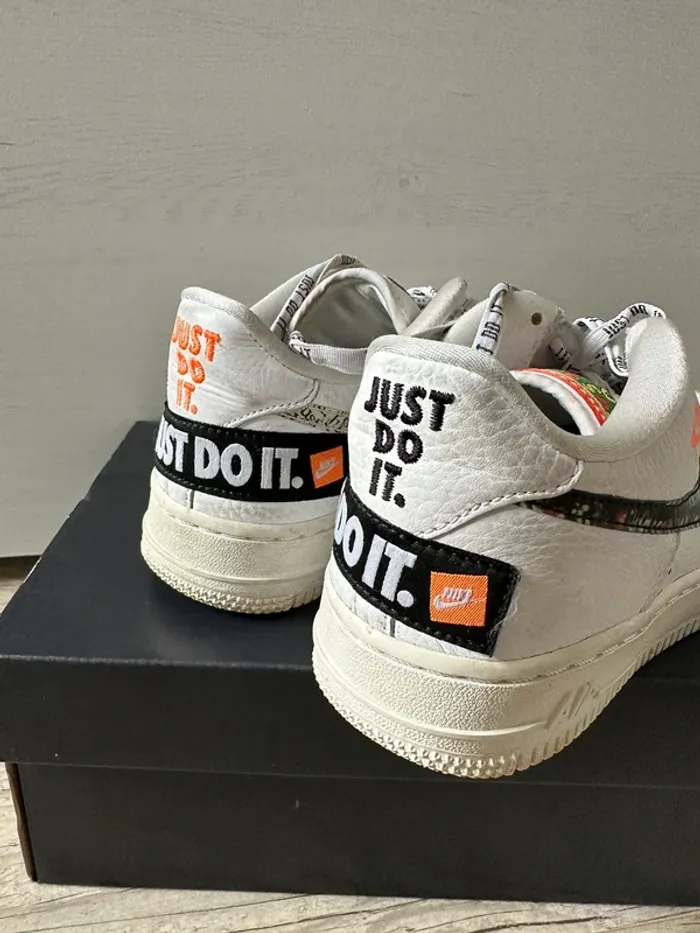 Nike air force 1 se just do it 38 Blanche - photo numéro 14
