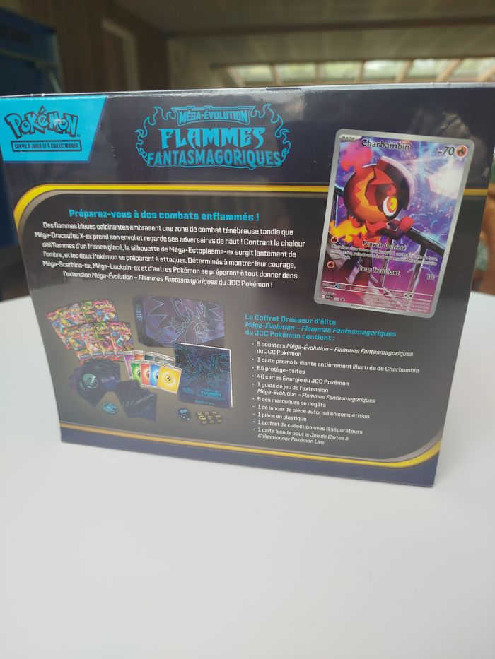 Pack Pokémon : 2 Coffrets Flammes Fantasmagoriques ME02 – Neuf et scellé - photo numéro 3