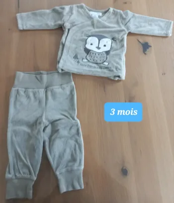 Ensemble polaire 3 mois