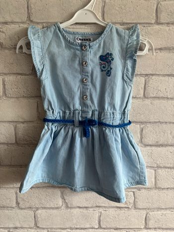 Robe en jeans Creeks taille 9 mois