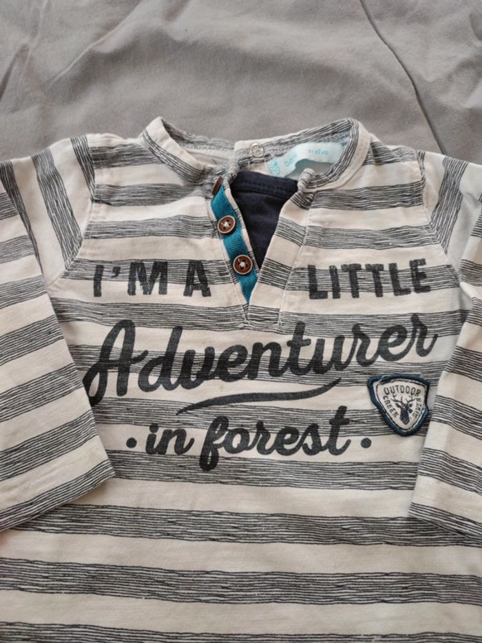 Lot de 2 tee shirt manche longue
gémo - photo numéro 3