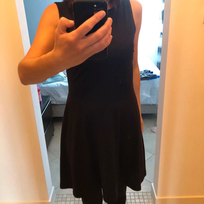 Robe patineuse noire t36