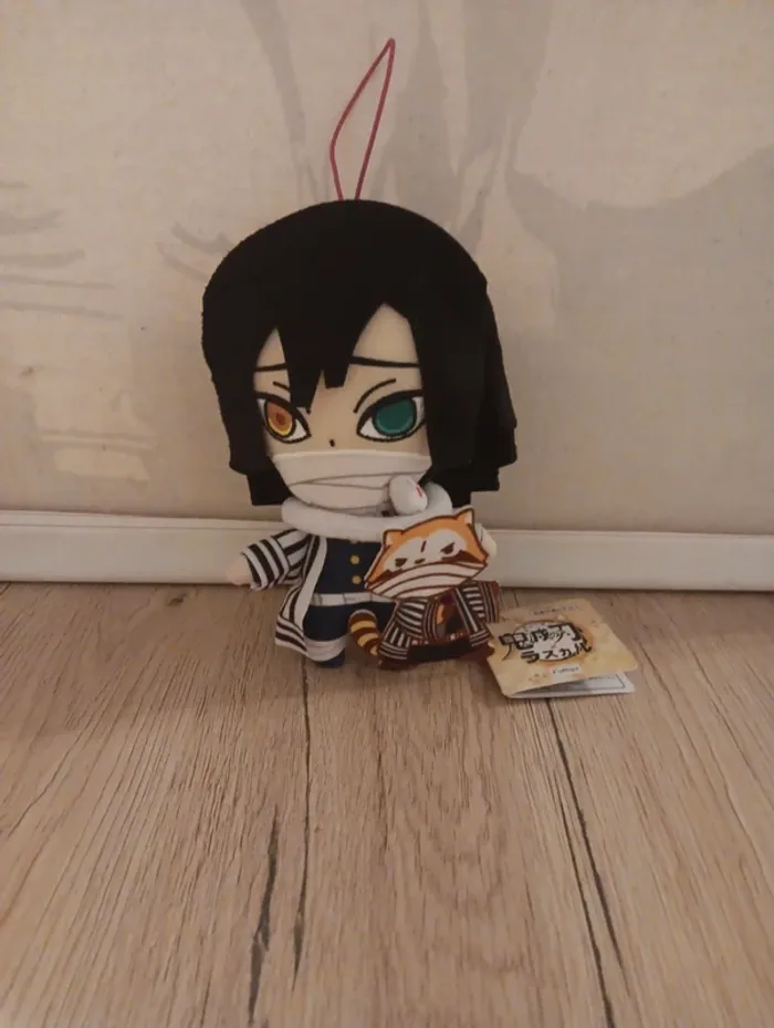 Peluche strap obanai  manga demon slayer kimetsu no yaiba
