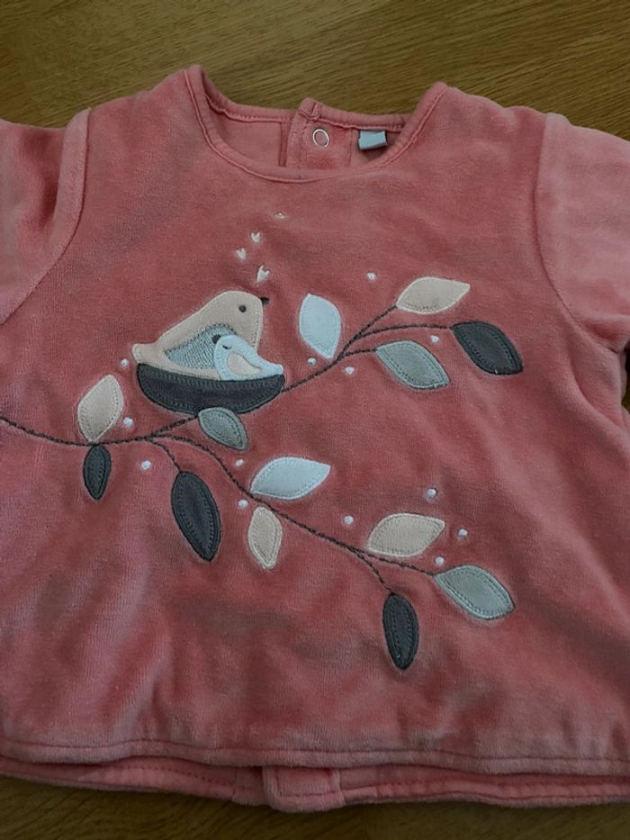 Haut sweat polaire chaud 9 mois - photo numéro 3