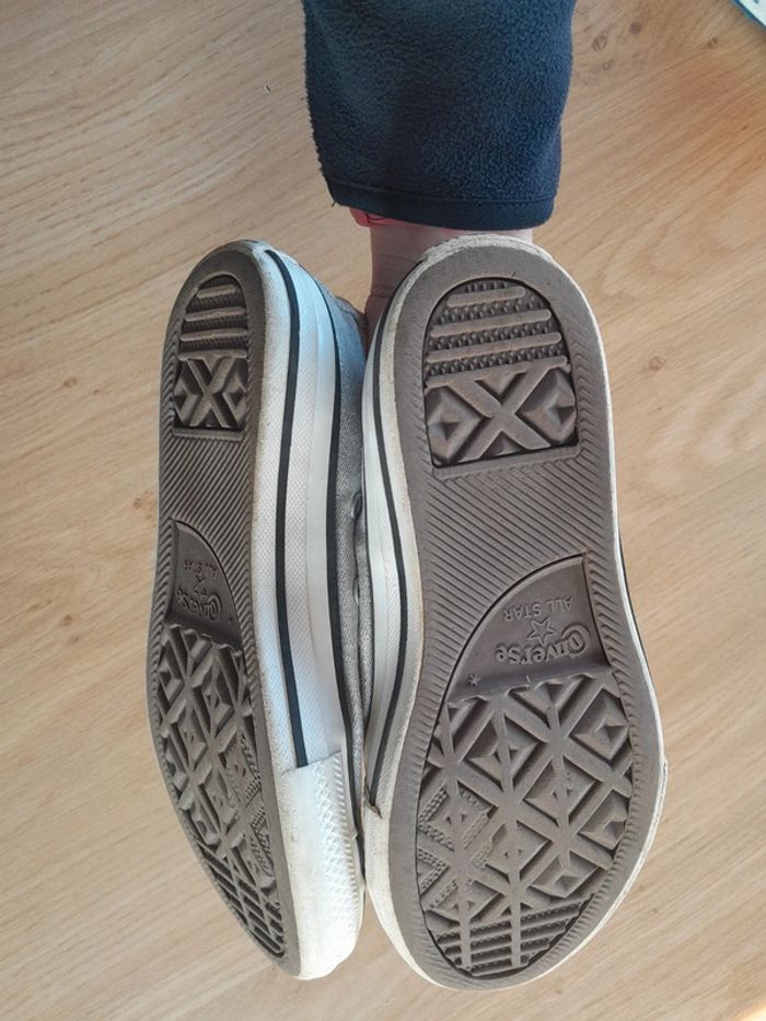 Converses basses 33 gris - photo numéro 4