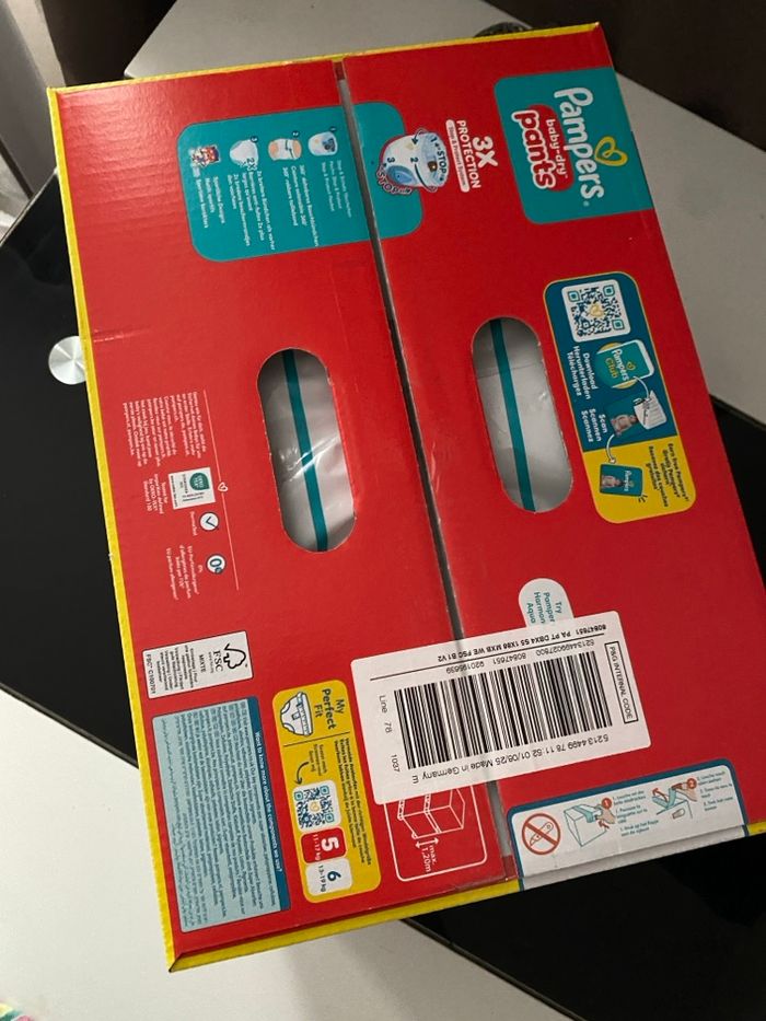 Couches Pampers taille 5 - photo numéro 2