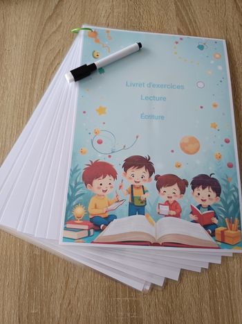 Montessori livret d'écriture et lecture