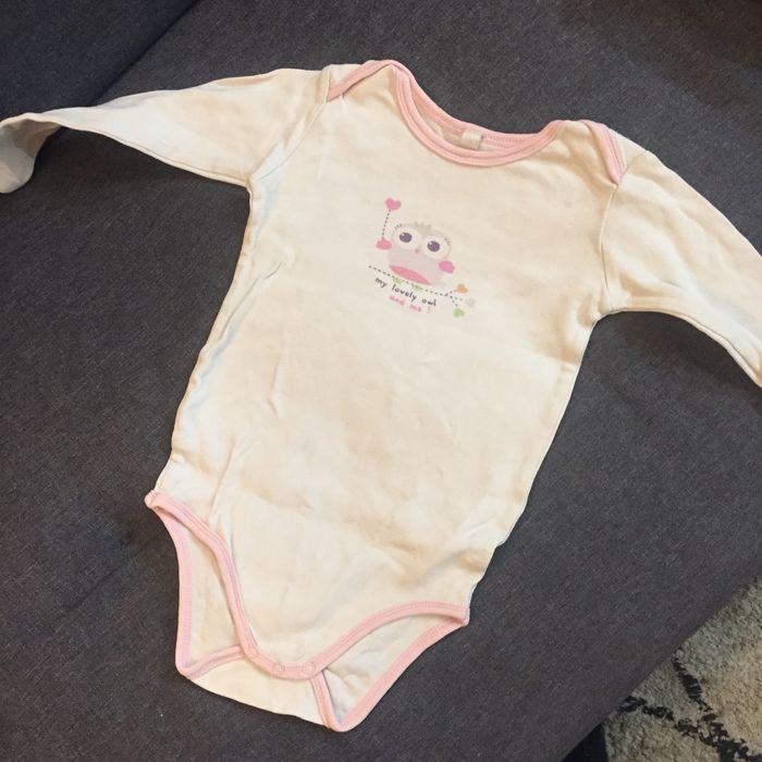 Body fille 18 mois manches longues