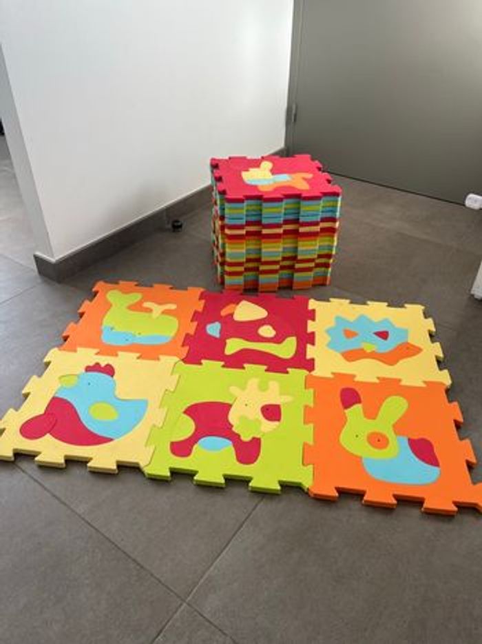Tapis puzzle en mousse